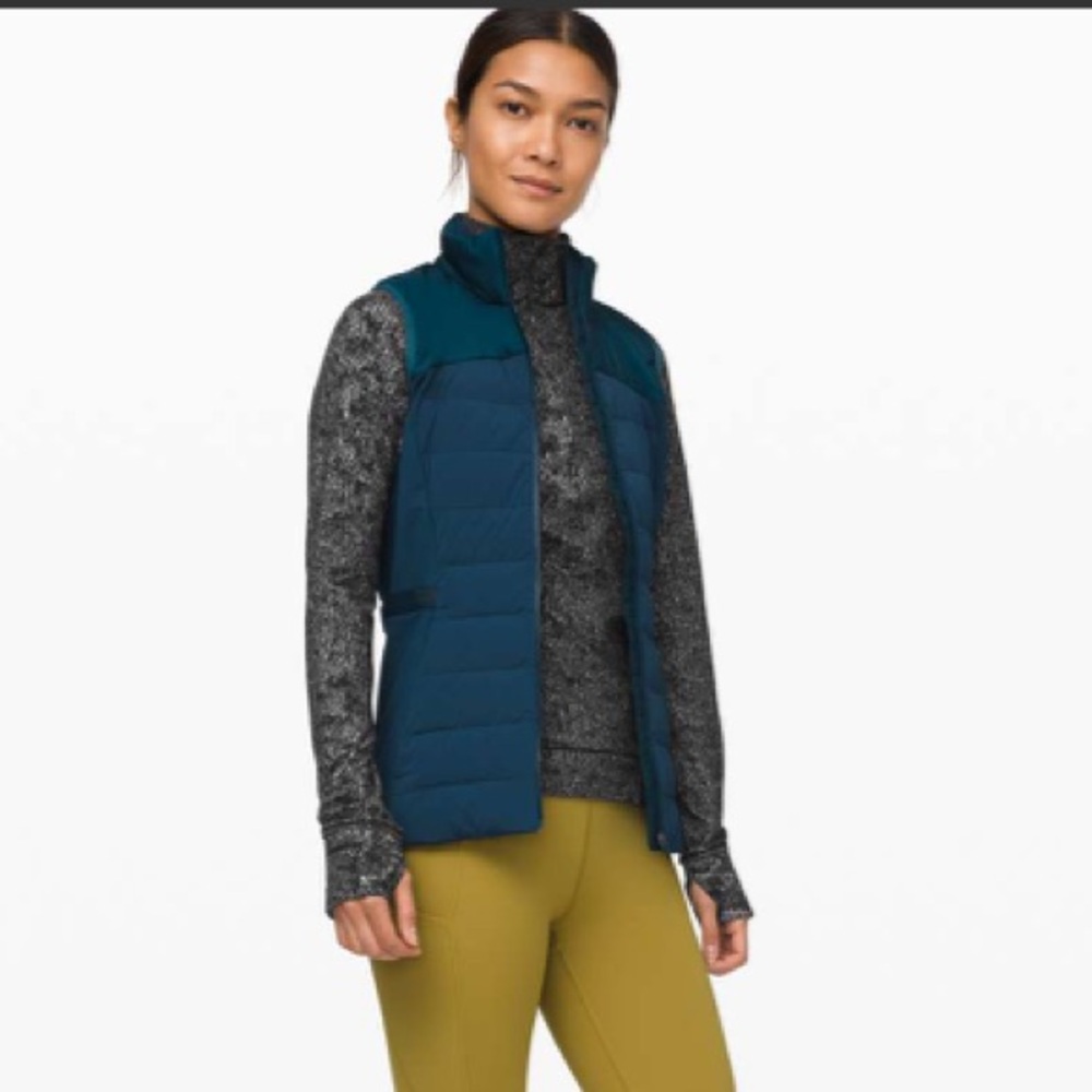 Lululemon Athletica Outrun The Elements 1/2 Zip Pullover Rulu Size 10